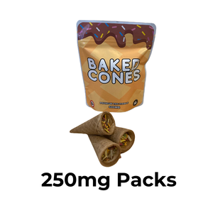 Baked Cones - 250mg Packs