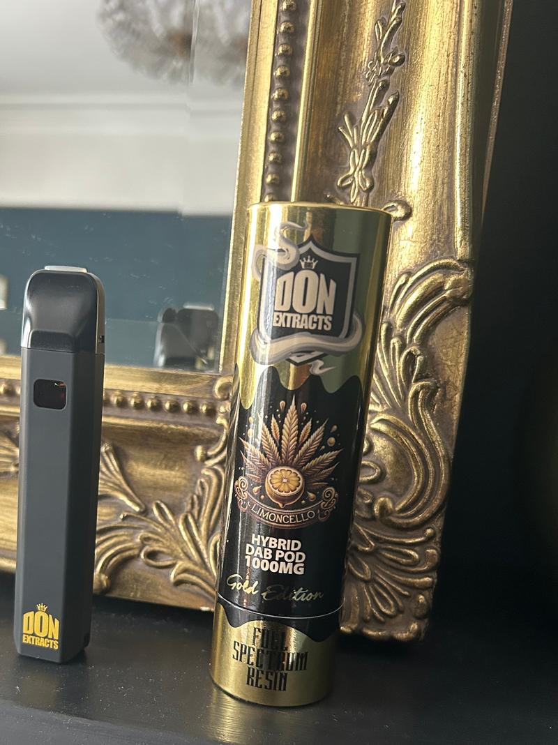 Don Extracts Full Spectrum Resin Vape Pods(Gold Edition
