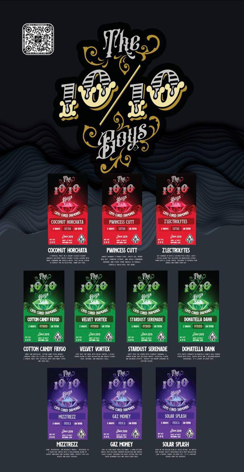 The 10/10 Boys 2G Vapes