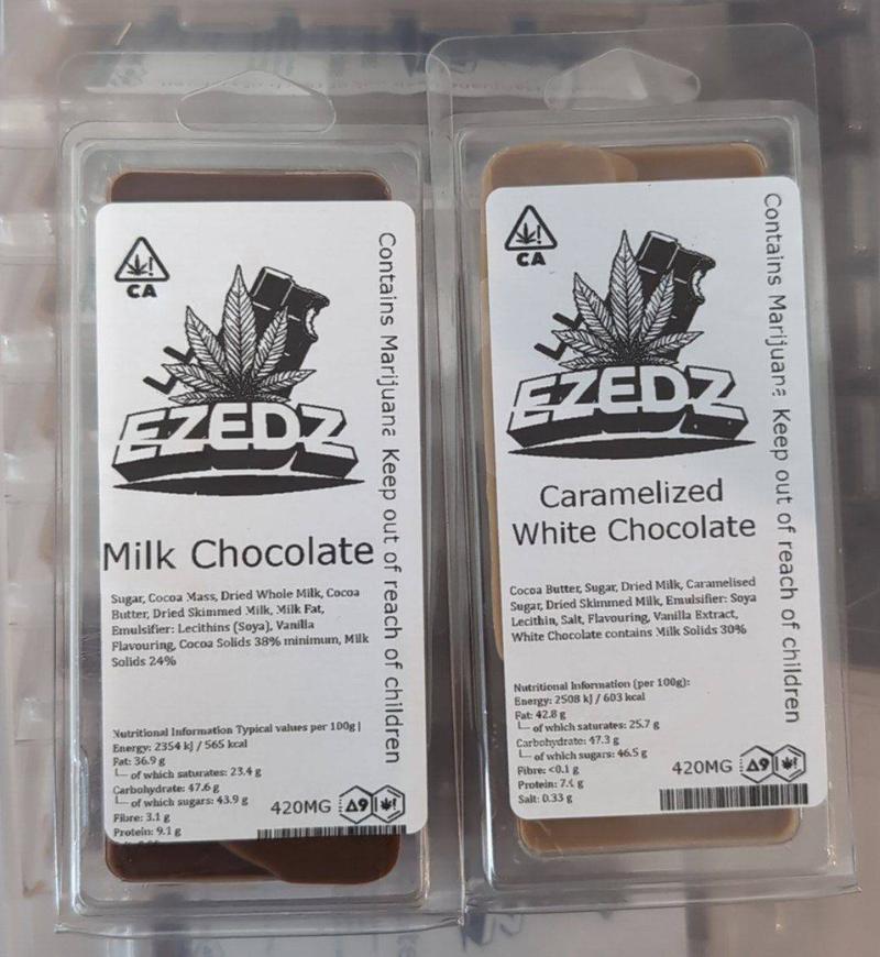 THC Chocolate Bars 🌿 420mg