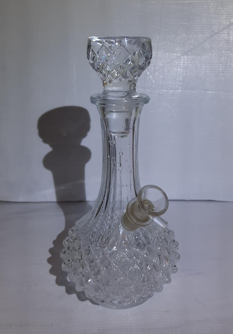 Crystal Spikey bong (20 cm tall)