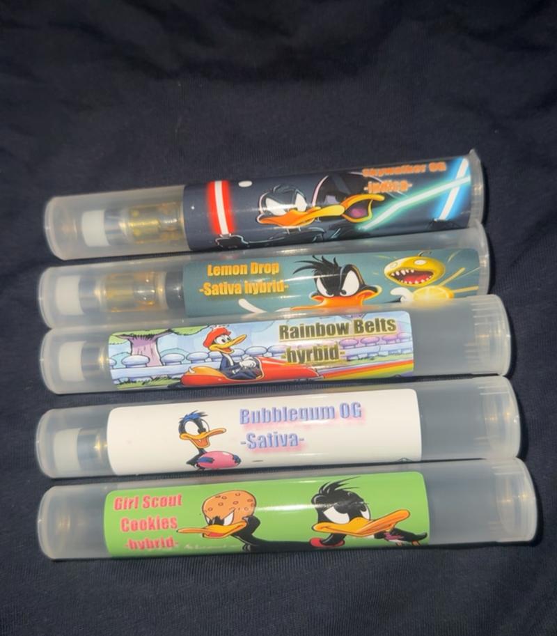 50/50 Badder + Distillate Carts