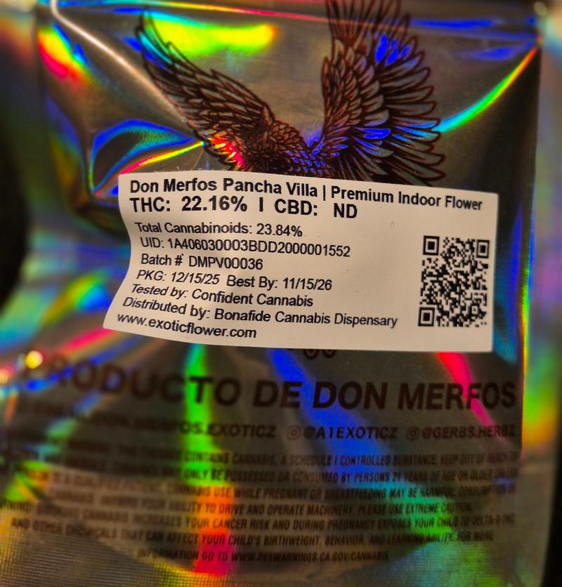 Don Merfos Dispensary packs