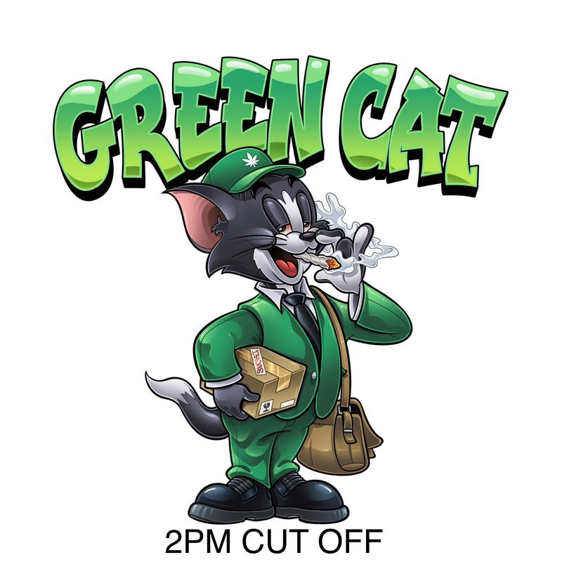 Green Cat